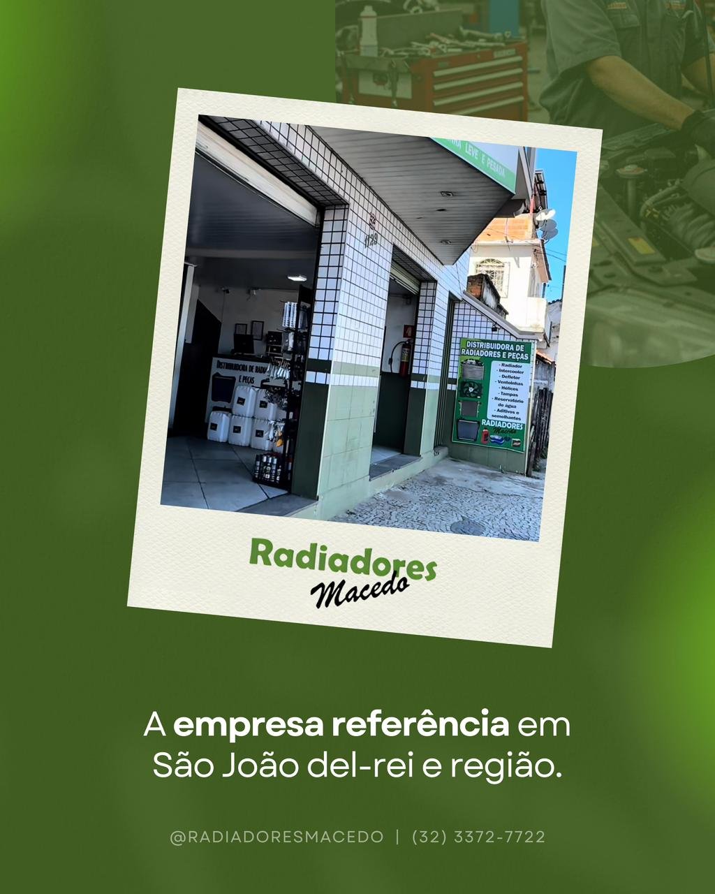 Oficina da Radiadores Macedo especializada em manutenção de radiadores